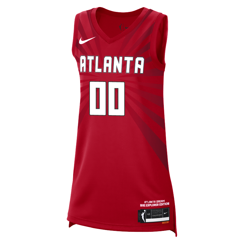 Atlanta Dream Naz Hillmon Nike Explorer Jersey #00