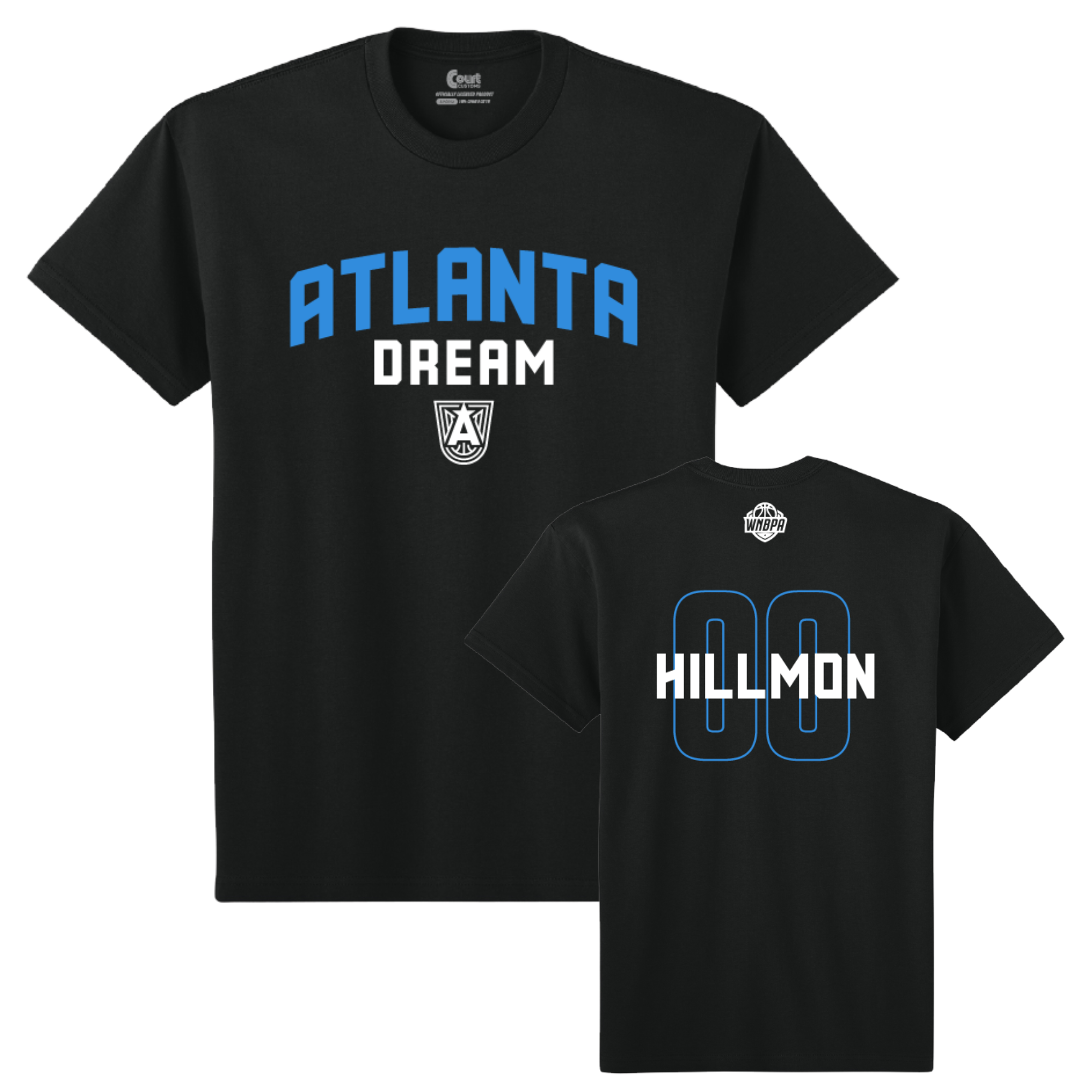 Atlanta Dream Name & Number T-Shirt - Naz Hillman Both