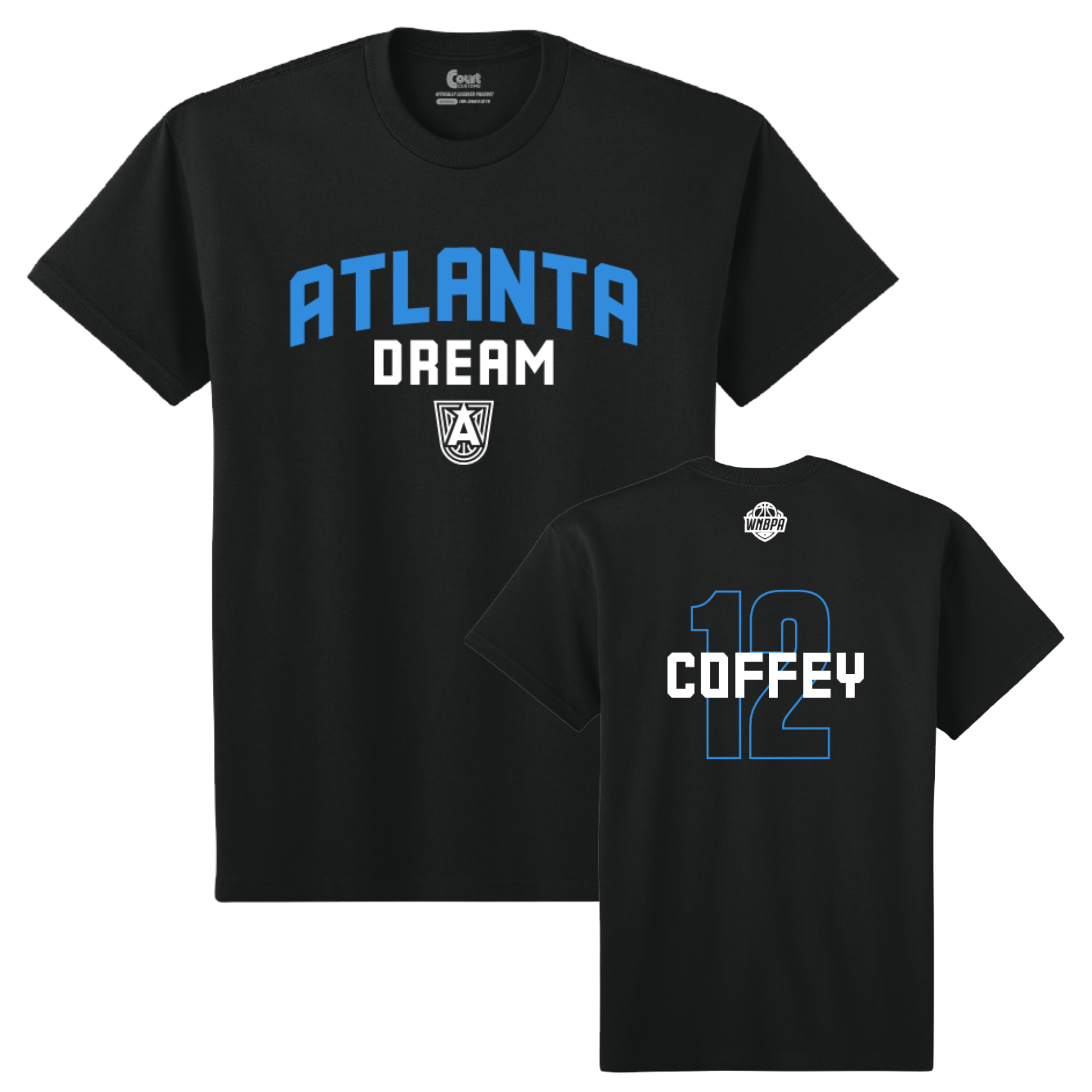 Atlanta Dream Name & Number T-Shirt - Nia Coffey Both