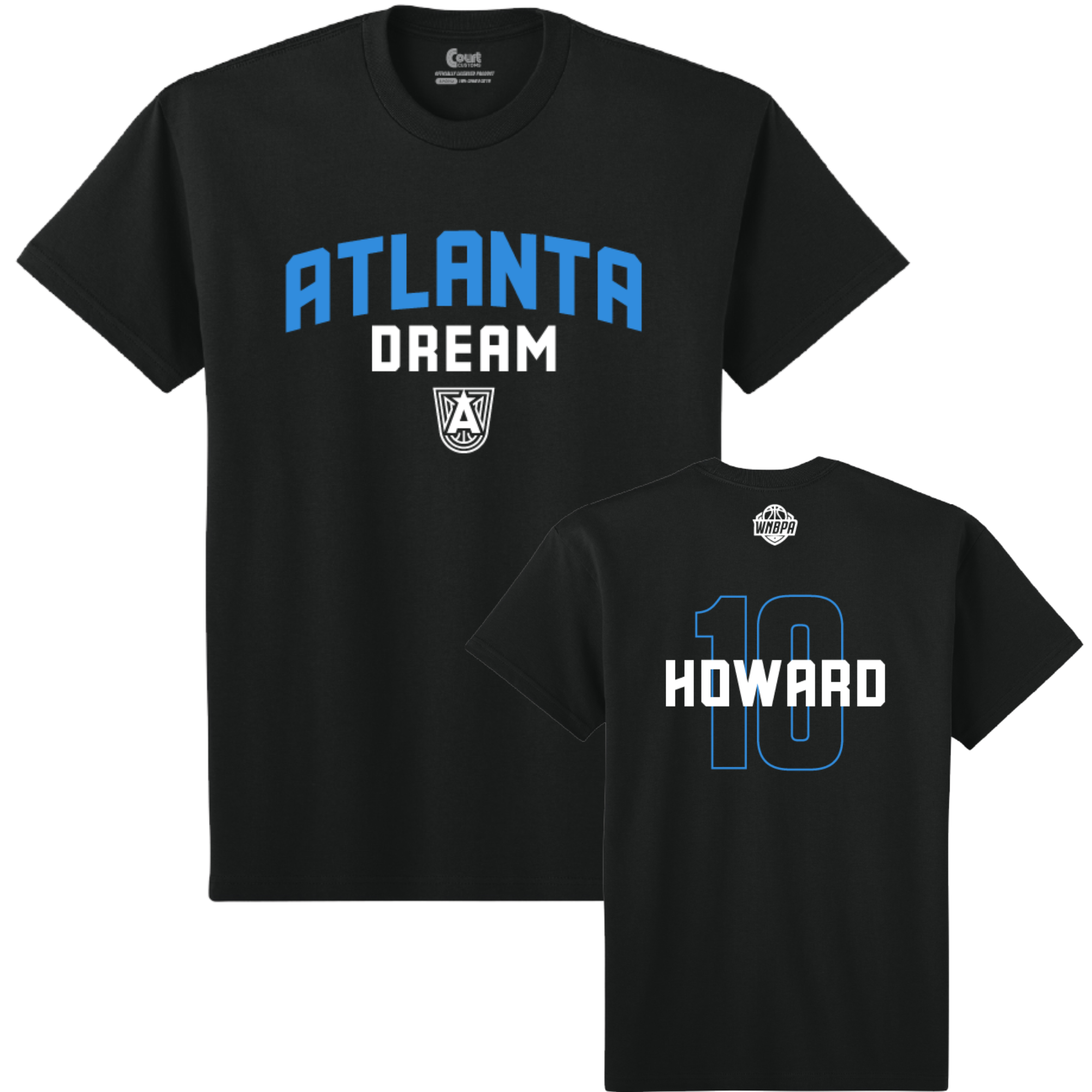 Atlanta Dream Name & Number T-Shirt - Rhyne Howard Both