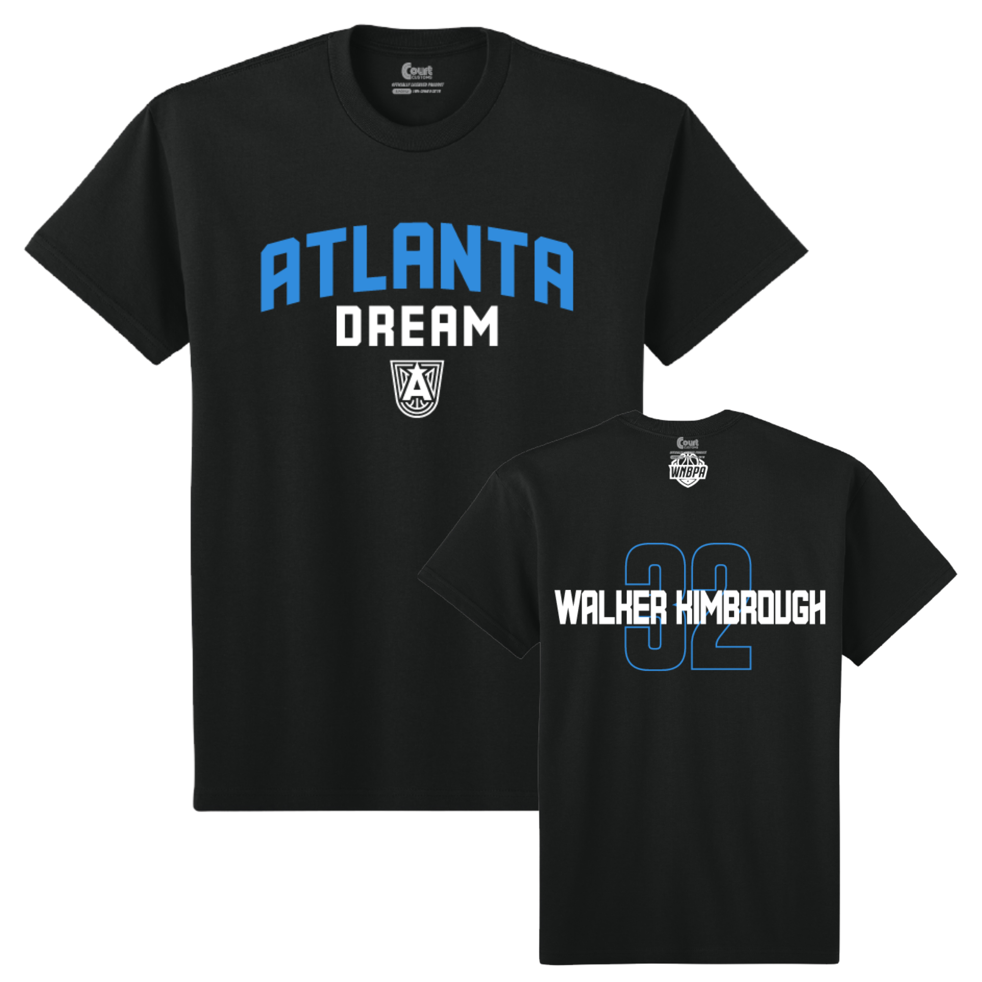 Atlanta Dream Name & Number T-Shirt - Shatori Walker-Kimbrough Both