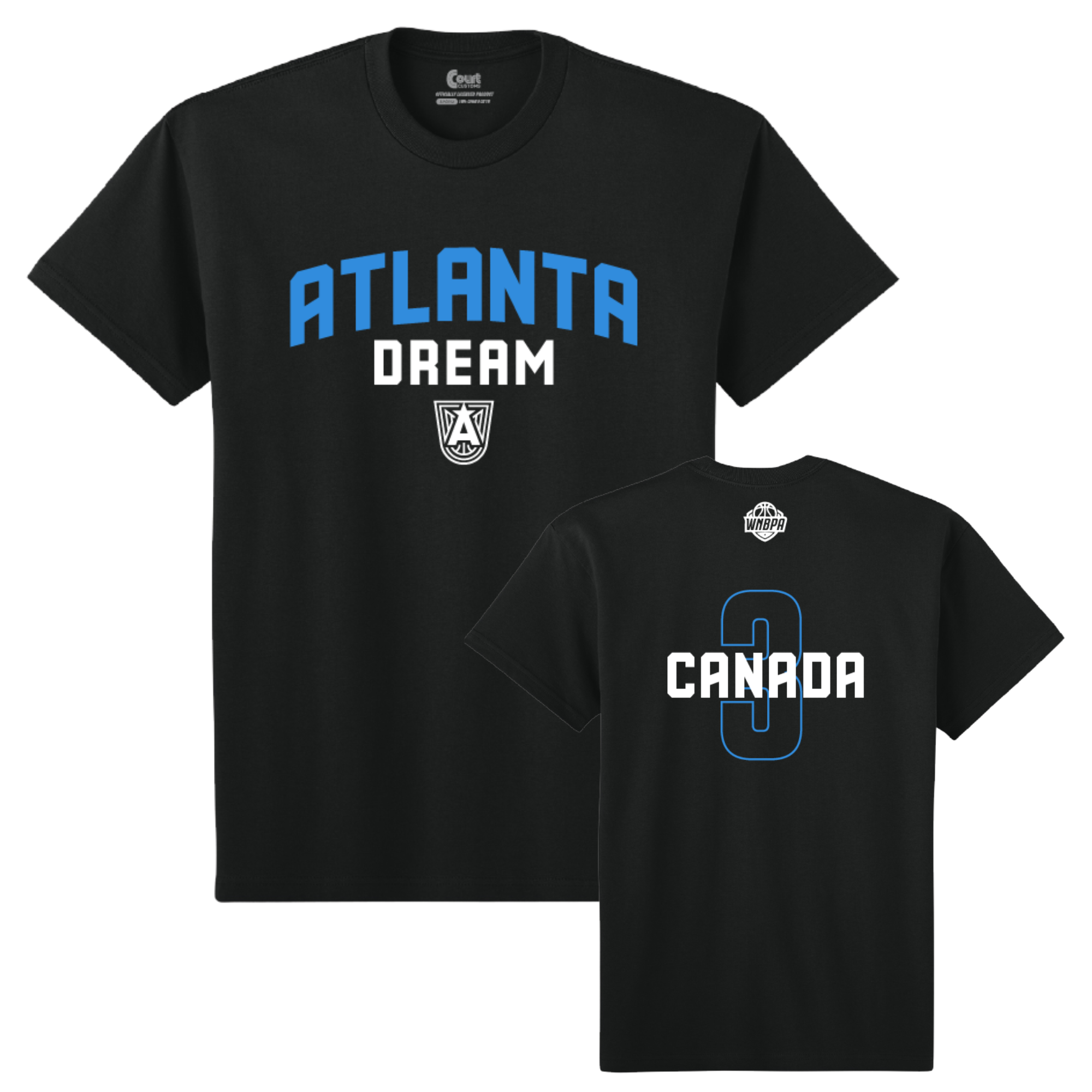 Atlanta Dream Name & Number T-Shirt - Jordin Canada Both
