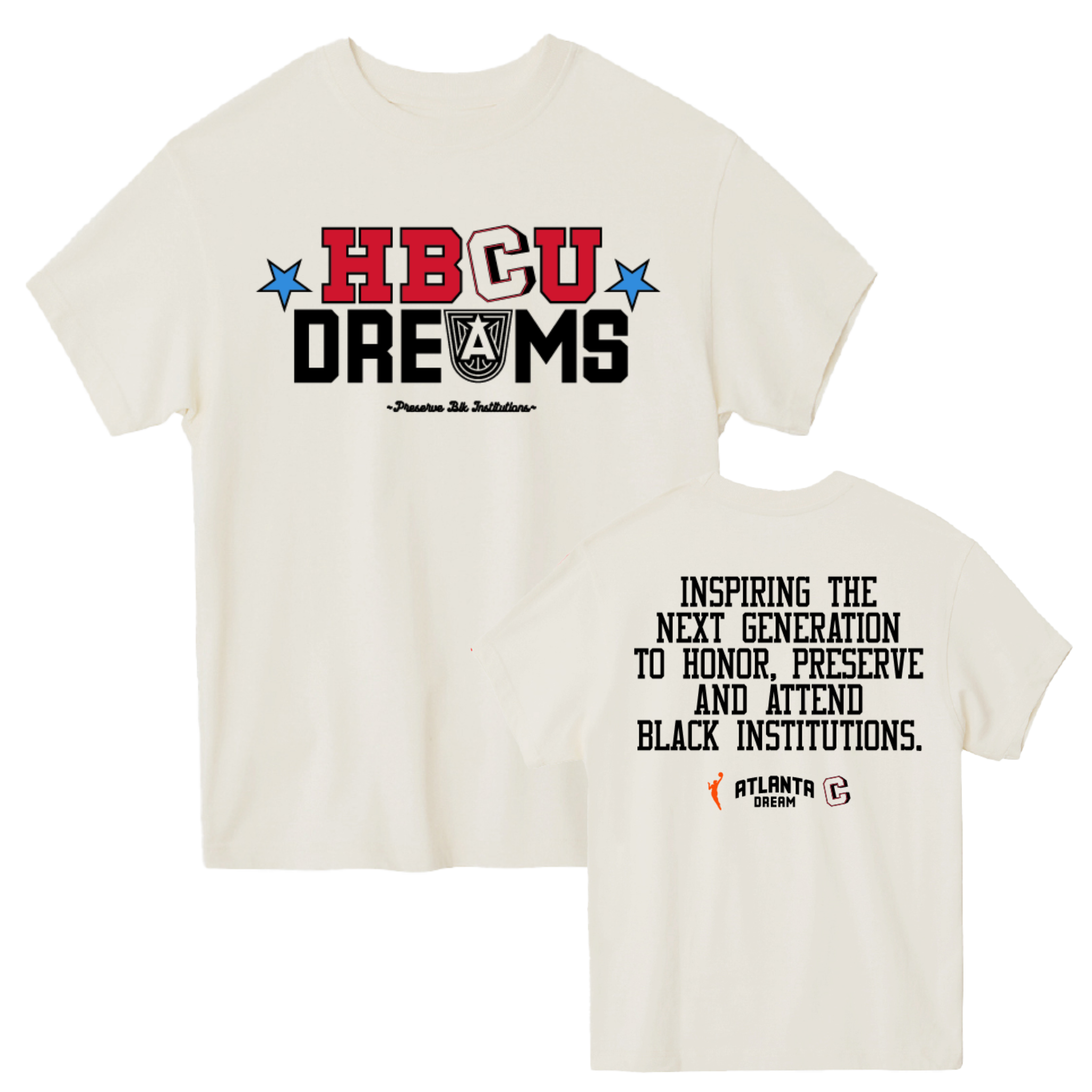 Atlanta Dream x HBCU T-Shirt