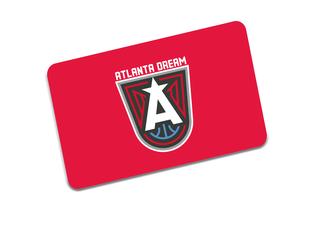 Red Atlanta Dream Gift Card