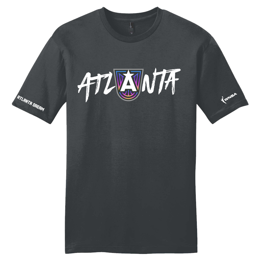 Atlanta Dream Rebel Court Logo T-Shirt