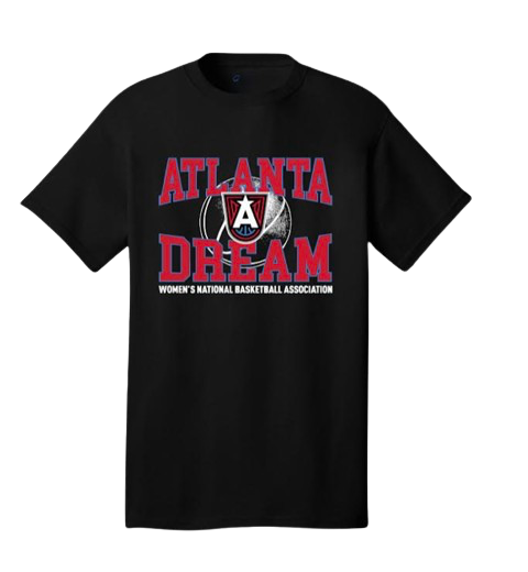 Atlanta Dream Basketball Sketch T-Shirt