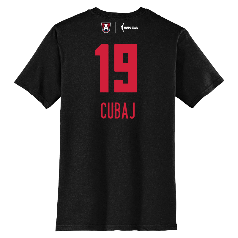 Atlanta Dream 2024 Lorela Cubaj Player T-Shirt