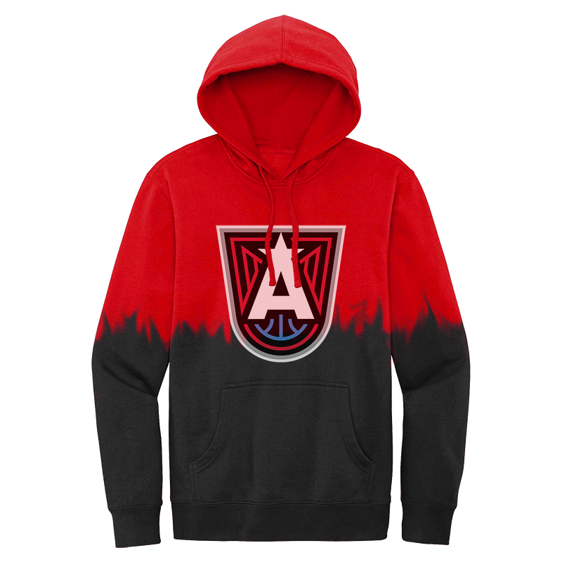 Atlanta Dream Fisll Dip Dyed Applique Hoodie