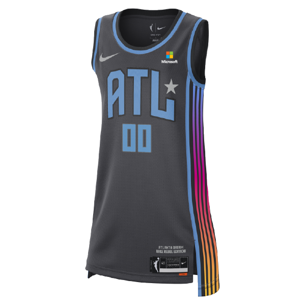 Atlanta Dream Naz Hillmon 2024 Nike Rebel Jersey